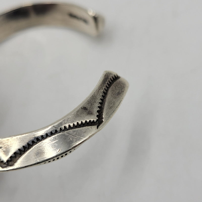 【中古品】【メンズ/レディース】 STERLING TAHE スターリングタホ STAMP WORK BANGLE スタンプ ワーク バングル アクセサリー 191-261007-kh-03-izu カラー：シルバー 万代Net店