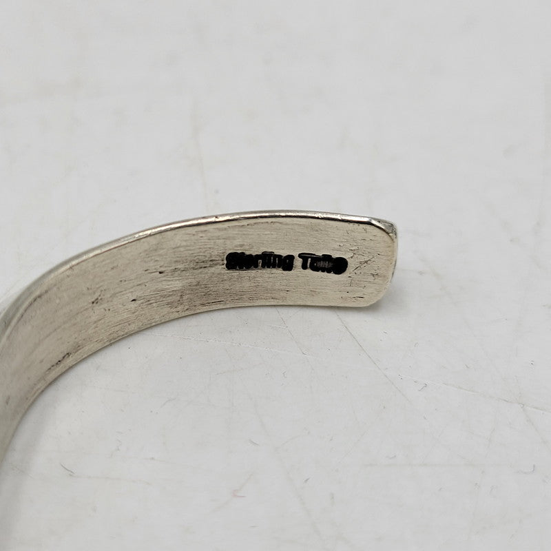 【中古品】【メンズ/レディース】 STERLING TAHE スターリングタホ STAMP WORK BANGLE スタンプ ワーク バングル アクセサリー 191-261007-kh-03-izu カラー：シルバー 万代Net店