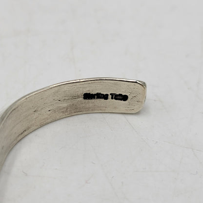 【中古品】【メンズ/レディース】 STERLING TAHE スターリングタホ STAMP WORK BANGLE スタンプ ワーク バングル アクセサリー 191-261007-kh-03-izu カラー：シルバー 万代Net店
