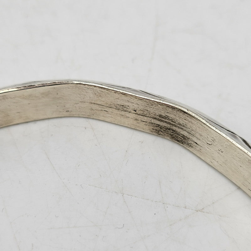 【中古品】【メンズ/レディース】 STERLING TAHE スターリングタホ STAMP WORK BANGLE スタンプ ワーク バングル アクセサリー 191-261007-kh-03-izu カラー：シルバー 万代Net店