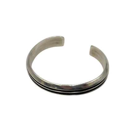 【中古品】【メンズ/レディース】 TOM HAWK トム ホーク 2 LINE BANGLE 2ライン バングル アクセサリー 191-261007-kh-01-izu カラー：シルバー 万代Net店