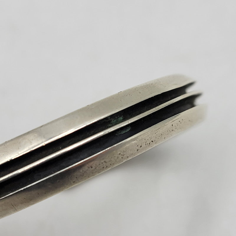 【中古品】【メンズ/レディース】 TOM HAWK トム ホーク 2 LINE BANGLE 2ライン バングル アクセサリー 191-261007-kh-01-izu カラー：シルバー 万代Net店