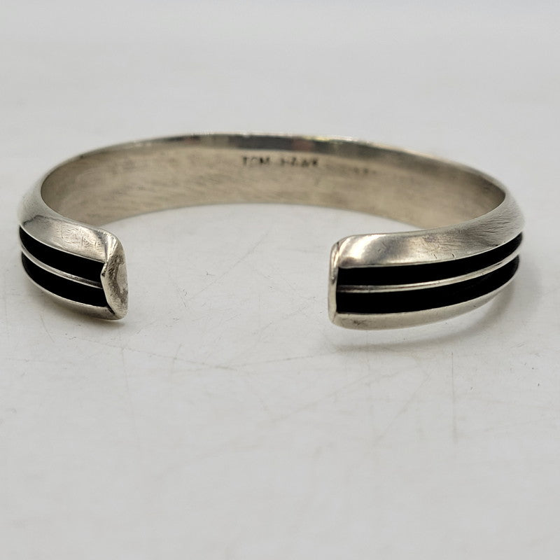 【中古品】【メンズ/レディース】 TOM HAWK トム ホーク 2 LINE BANGLE 2ライン バングル アクセサリー 191-261007-kh-01-izu カラー：シルバー 万代Net店