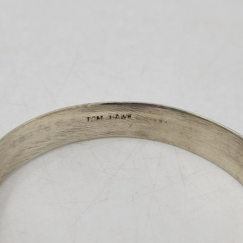 【中古品】【メンズ/レディース】 TOM HAWK トム ホーク 2 LINE BANGLE 2ライン バングル アクセサリー 191-261007-kh-01-izu カラー：シルバー 万代Net店