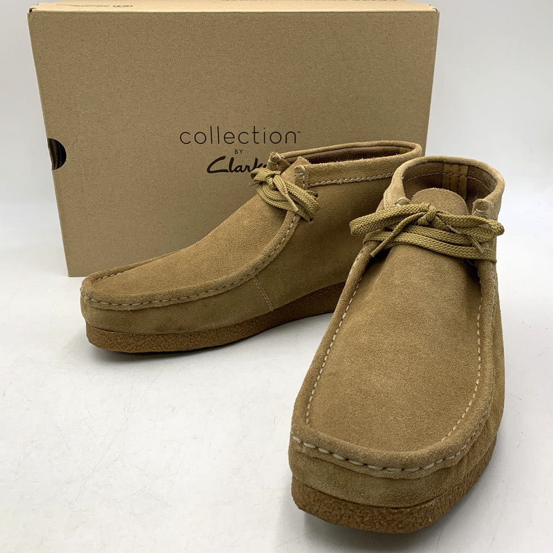 【中古品】【メンズ】 Clarks クラークス SHACRE BOOT シェイカー ブーツ シューズ 靴 164-261001-ay-03-izu サイズ：UK10.5 カラー：ベージュ 万代Net店