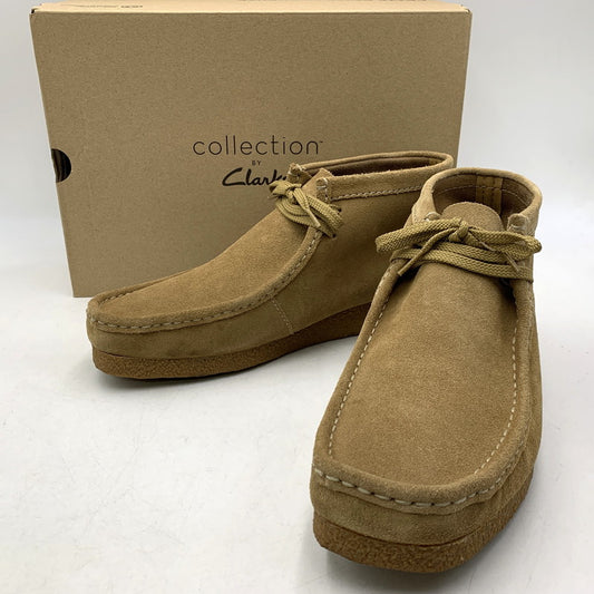 【中古品】【メンズ】 Clarks クラークス SHACRE BOOT シェイカー ブーツ シューズ 靴 164-261001-ay-03-izu サイズ：UK10.5 カラー：ベージュ 万代Net店