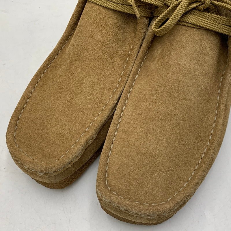 【中古品】【メンズ】 Clarks クラークス SHACRE BOOT シェイカー ブーツ シューズ 靴 164-261001-ay-03-izu サイズ：UK10.5 カラー：ベージュ 万代Net店