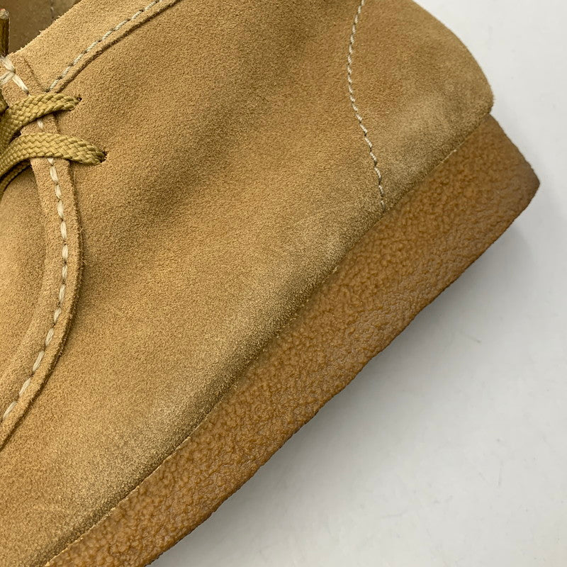 【中古品】【メンズ】 Clarks クラークス SHACRE BOOT シェイカー ブーツ シューズ 靴 164-261001-ay-03-izu サイズ：UK10.5 カラー：ベージュ 万代Net店