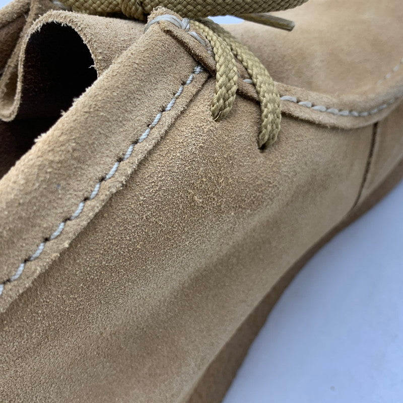 【中古品】【メンズ】 Clarks クラークス SHACRE BOOT シェイカー ブーツ シューズ 靴 164-261001-ay-03-izu サイズ：UK10.5 カラー：ベージュ 万代Net店