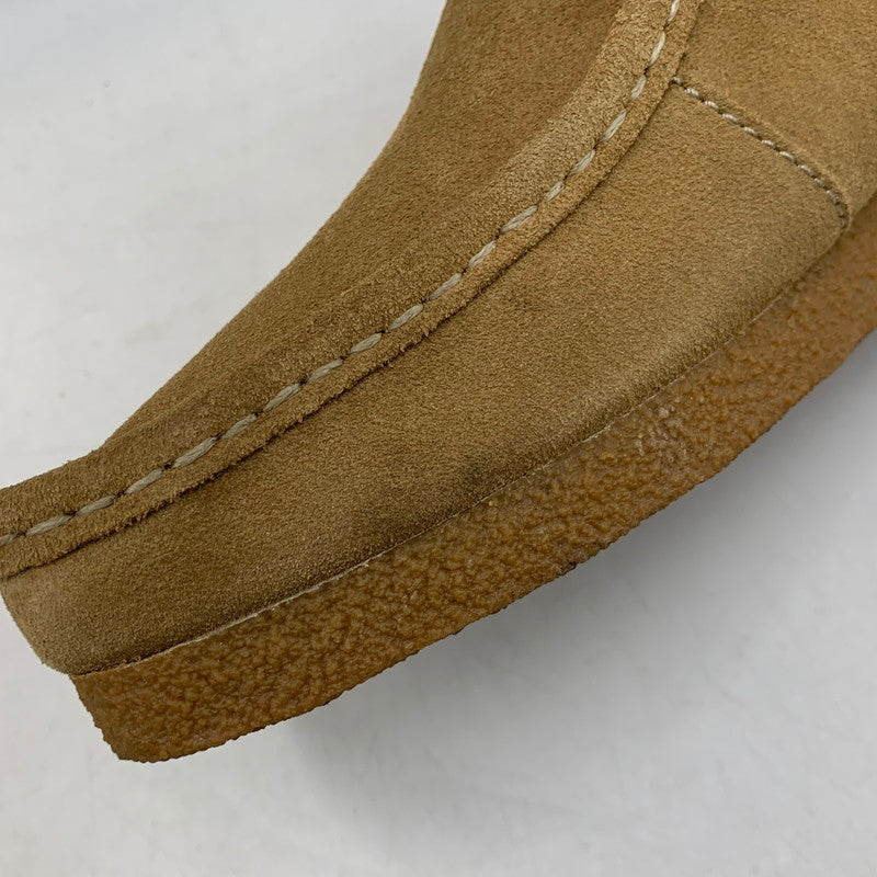 【中古品】【メンズ】 Clarks クラークス SHACRE BOOT シェイカー ブーツ シューズ 靴 164-261001-ay-03-izu サイズ：UK10.5 カラー：ベージュ 万代Net店