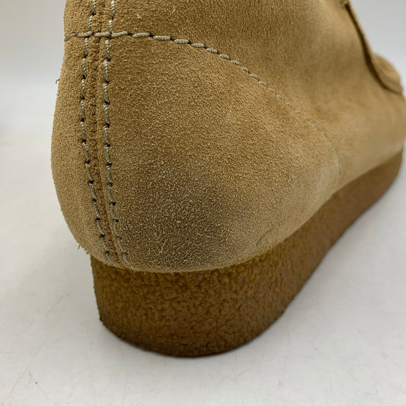 【中古品】【メンズ】 Clarks クラークス SHACRE BOOT シェイカー ブーツ シューズ 靴 164-261001-ay-03-izu サイズ：UK10.5 カラー：ベージュ 万代Net店