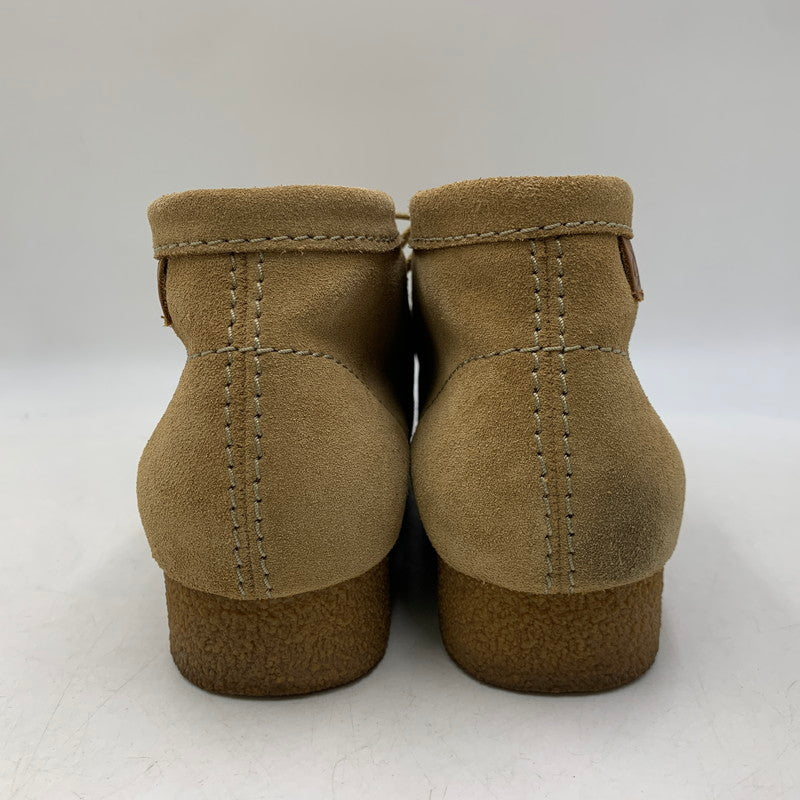 【中古品】【メンズ】 Clarks クラークス SHACRE BOOT シェイカー ブーツ シューズ 靴 164-261001-ay-03-izu サイズ：UK10.5 カラー：ベージュ 万代Net店