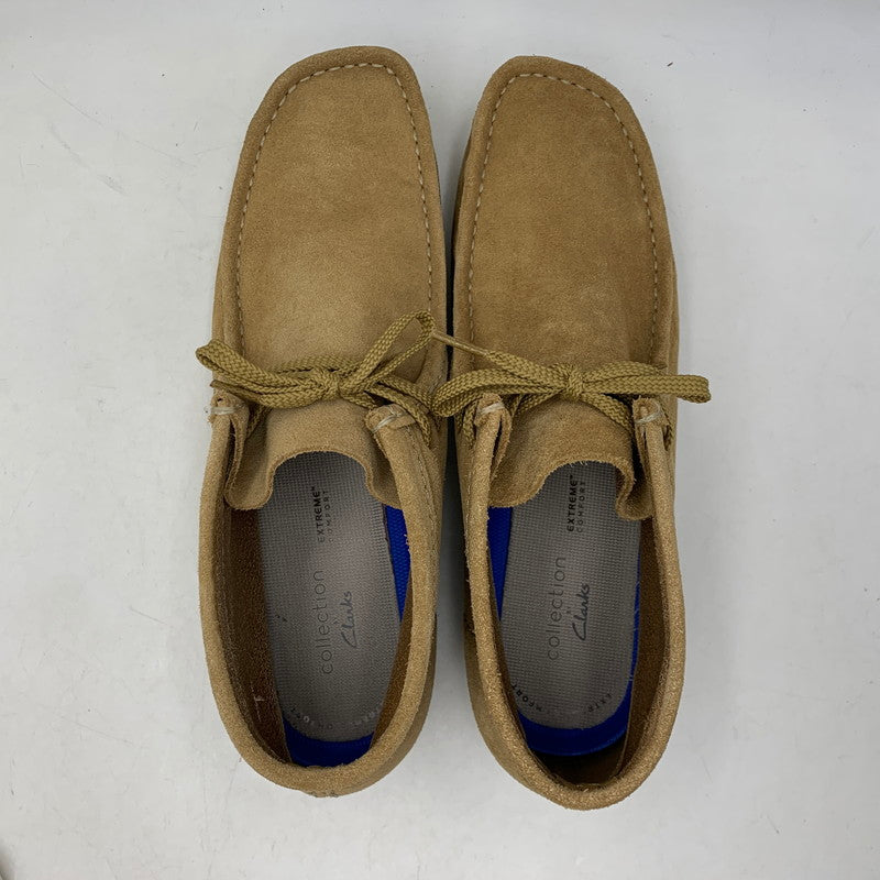 【中古品】【メンズ】 Clarks クラークス SHACRE BOOT シェイカー ブーツ シューズ 靴 164-261001-ay-03-izu サイズ：UK10.5 カラー：ベージュ 万代Net店
