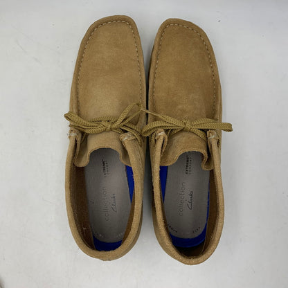 【中古品】【メンズ】 Clarks クラークス SHACRE BOOT シェイカー ブーツ シューズ 靴 164-261001-ay-03-izu サイズ：UK10.5 カラー：ベージュ 万代Net店