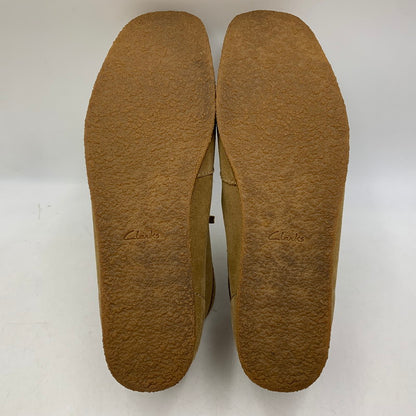 【中古品】【メンズ】 Clarks クラークス SHACRE BOOT シェイカー ブーツ シューズ 靴 164-261001-ay-03-izu サイズ：UK10.5 カラー：ベージュ 万代Net店