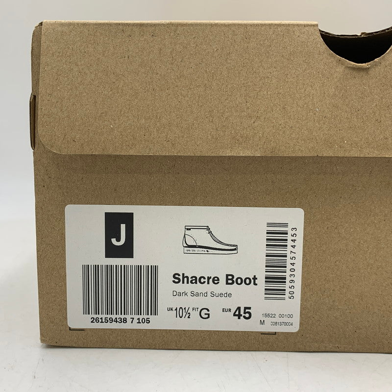 【中古品】【メンズ】 Clarks クラークス SHACRE BOOT シェイカー ブーツ シューズ 靴 164-261001-ay-03-izu サイズ：UK10.5 カラー：ベージュ 万代Net店