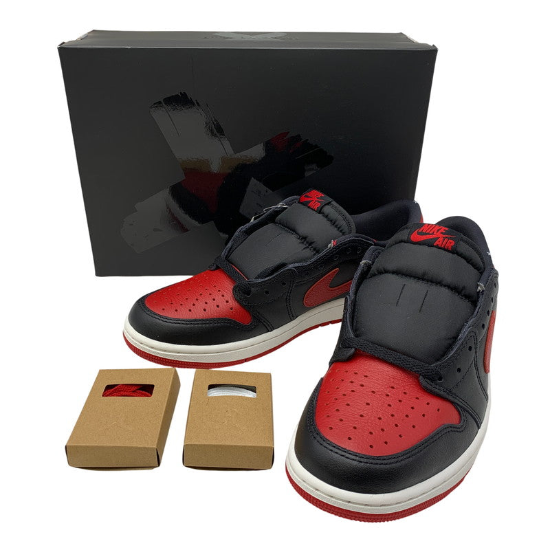 【中古美品】【メンズ】 NIKE ナイキ AIR JORDAN 1 RETRO LOW OG "BANNED" IW6276-001 エアジョーダン1 レトロ ロー OG スニーカー シューズ 靴 160-261001-ay-01-izu サイズ：27cm カラー：BLACK/BLACK-VARSITY RED 万代Net店