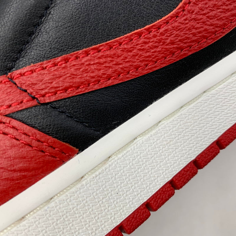【中古美品】【メンズ】 NIKE ナイキ AIR JORDAN 1 RETRO LOW OG "BANNED" IW6276-001 エアジョーダン1 レトロ ロー OG スニーカー シューズ 靴 160-261001-ay-01-izu サイズ：27cm カラー：BLACK/BLACK-VARSITY RED 万代Net店