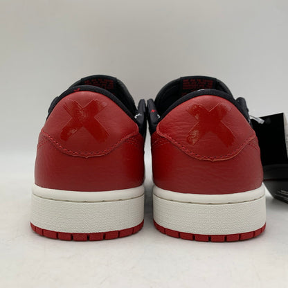 【中古美品】【メンズ】 NIKE ナイキ AIR JORDAN 1 RETRO LOW OG "BANNED" IW6276-001 エアジョーダン1 レトロ ロー OG スニーカー シューズ 靴 160-261001-ay-01-izu サイズ：27cm カラー：BLACK/BLACK-VARSITY RED 万代Net店
