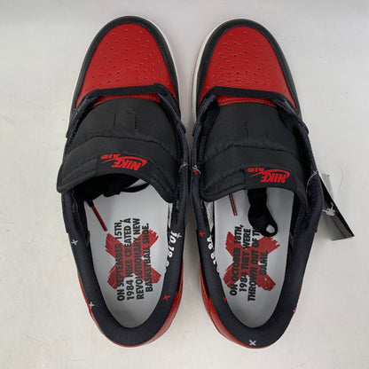 【中古美品】【メンズ】 NIKE ナイキ AIR JORDAN 1 RETRO LOW OG "BANNED" IW6276-001 エアジョーダン1 レトロ ロー OG スニーカー シューズ 靴 160-261001-ay-01-izu サイズ：27cm カラー：BLACK/BLACK-VARSITY RED 万代Net店