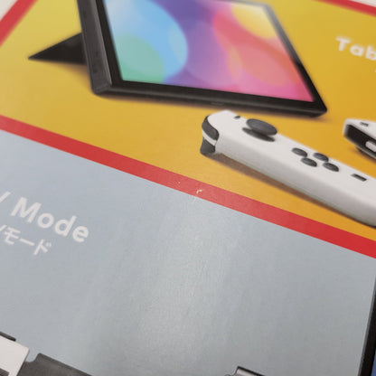 【中古美品】 【未使用】【ゲーム】Nintendo Switch (有機ELモデル) Joy-Con(L)/(R) ホワイト HEG-S-KAAAA(JPN) 任天堂 ニンテンドースイッチ 本体 034-261001-ay-05-izu 万代Net店