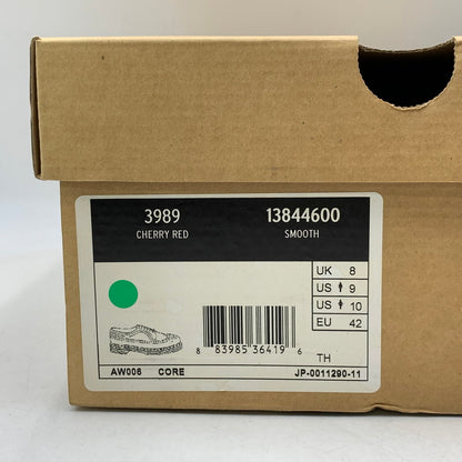 【中古品】【メンズ】 Dr.Martens ドクターマーチン 3989 LEATHER SHOES ウィングチップ レザー シューズ 靴 164-261001-ay-02-izu サイズ：UK8 カラー：CHERRY RED 万代Net店
