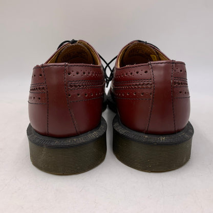 【中古品】【メンズ】 Dr.Martens ドクターマーチン 3989 LEATHER SHOES ウィングチップ レザー シューズ 靴 164-261001-ay-02-izu サイズ：UK8 カラー：CHERRY RED 万代Net店