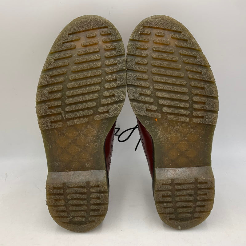 【中古品】【メンズ】 Dr.Martens ドクターマーチン 3989 LEATHER SHOES ウィングチップ レザー シューズ 靴 164-261001-ay-02-izu サイズ：UK8 カラー：CHERRY RED 万代Net店