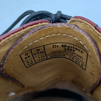 【中古品】【メンズ】 Dr.Martens ドクターマーチン 3989 LEATHER SHOES ウィングチップ レザー シューズ 靴 164-261001-ay-02-izu サイズ：UK8 カラー：CHERRY RED 万代Net店