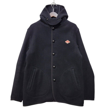 【中古品】【メンズ】 DANTON ダントン JD-8455 WOM WOOL MOSSER PK ウールモッサ コート アウター 141-261003-yn-05-izu サイズ：42 カラー：ブラック 万代Net店