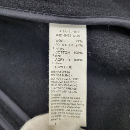 【中古品】【メンズ】 DANTON ダントン JD-8455 WOM WOOL MOSSER PK ウールモッサ コート アウター 141-261003-yn-05-izu サイズ：42 カラー：ブラック 万代Net店