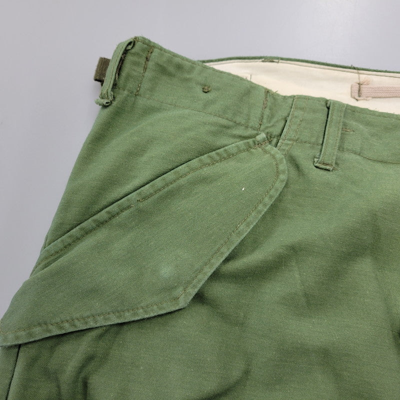 【現状渡し品】【メンズ】 U.S.ARMY ユーエスアーミー M-65 FIELD PANTS フィールド パンツ ボトムス ズボン 157-261006-cs-12-izu サイズ：不明 カラー：オリーブ 万代Net店