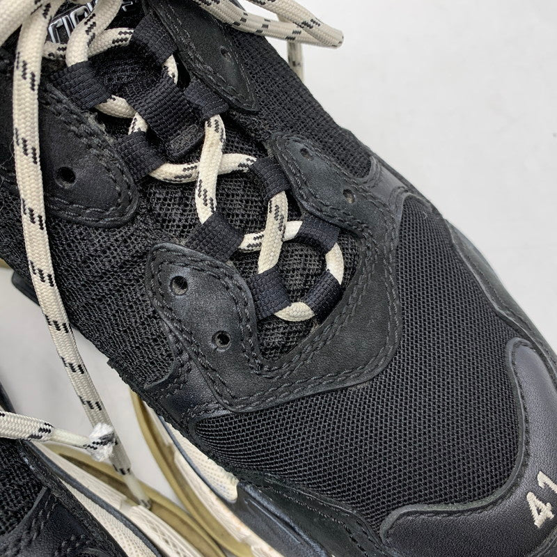 【中古品】【メンズ】 BALENCIAGA バレンシアガ TRIPLE S 533882 トリプルS スニーカー シューズ 靴 183-261001-ay-04-izu サイズ：27cm カラー：ブラック 万代Net店