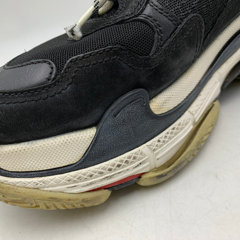 【中古品】【メンズ】 BALENCIAGA バレンシアガ TRIPLE S 533882 トリプルS スニーカー シューズ 靴 183-261001-ay-04-izu サイズ：27cm カラー：ブラック 万代Net店