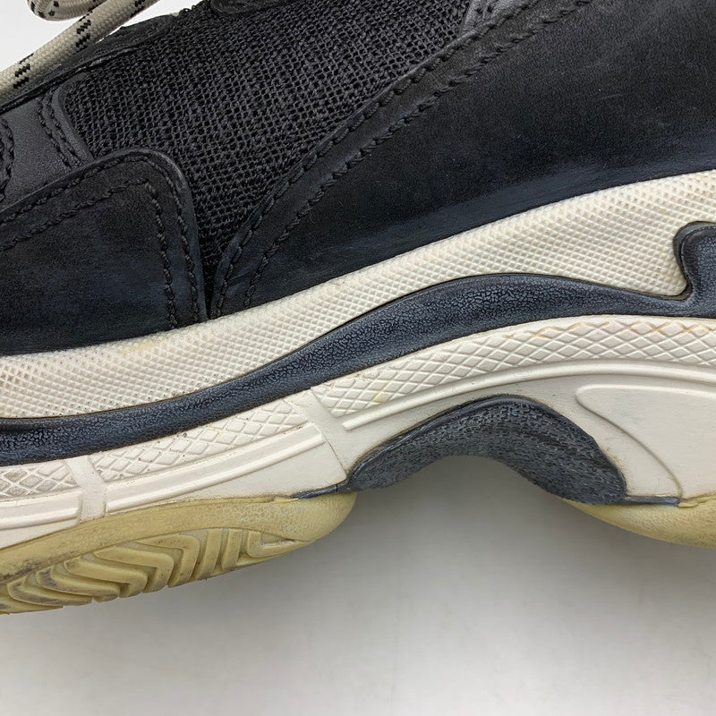【中古品】【メンズ】 BALENCIAGA バレンシアガ TRIPLE S 533882 トリプルS スニーカー シューズ 靴 183-261001-ay-04-izu サイズ：27cm カラー：ブラック 万代Net店