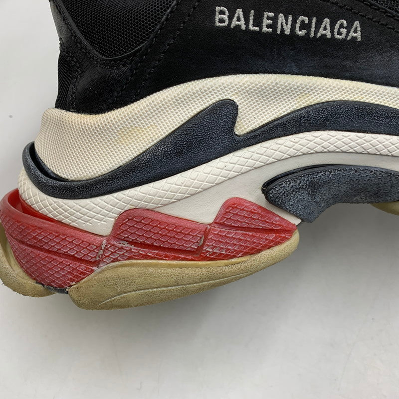 【中古品】【メンズ】 BALENCIAGA バレンシアガ TRIPLE S 533882 トリプルS スニーカー シューズ 靴 183-261001-ay-04-izu サイズ：27cm カラー：ブラック 万代Net店
