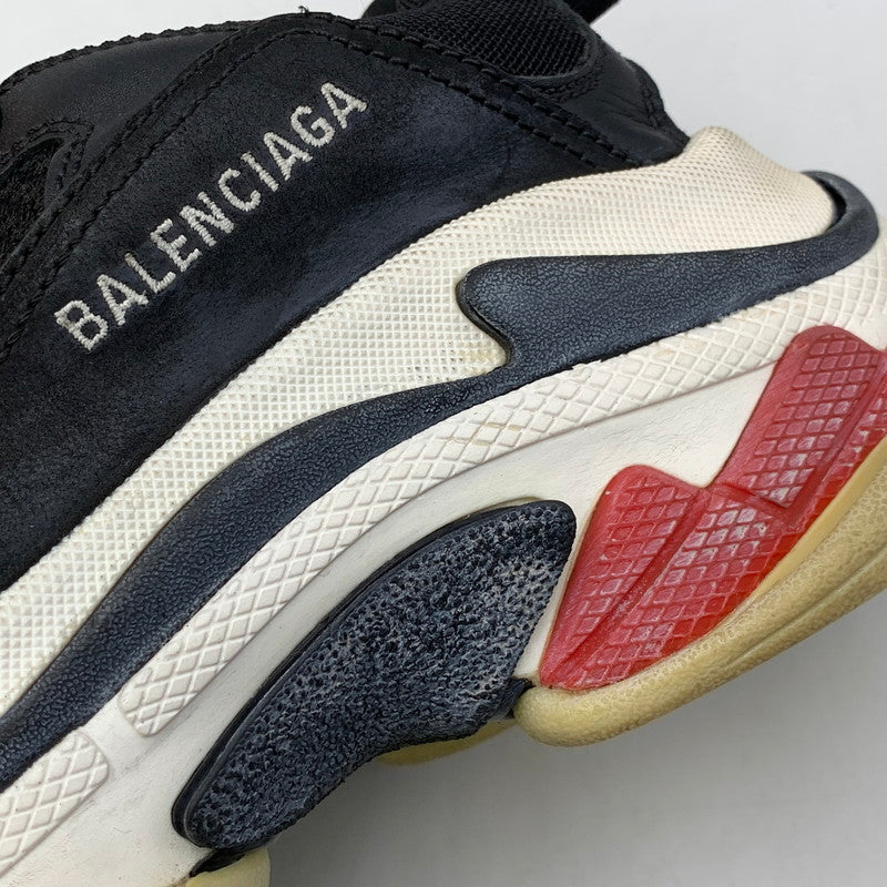 【中古品】【メンズ】 BALENCIAGA バレンシアガ TRIPLE S 533882 トリプルS スニーカー シューズ 靴 183-261001-ay-04-izu サイズ：27cm カラー：ブラック 万代Net店