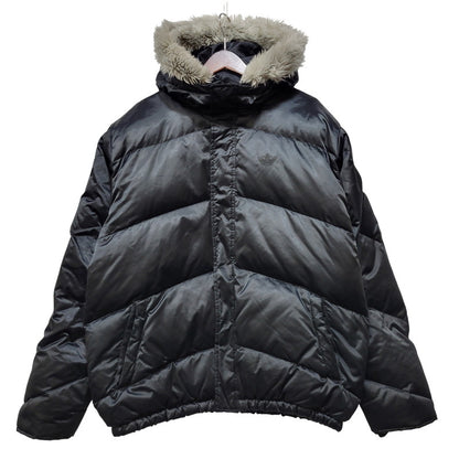 【中古品】【メンズ】 ADIDAS アディダス 594176 DOWN JACKET ダウン ジャケット アウター 148-261003-yn-04-izu サイズ：O カラー：ブラック 万代Net店