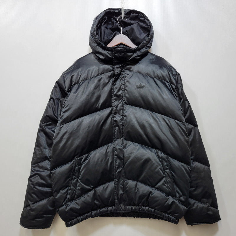 【中古品】【メンズ】 ADIDAS アディダス 594176 DOWN JACKET ダウン ジャケット アウター 148-261003-yn-04-izu サイズ：O カラー：ブラック 万代Net店