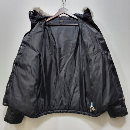 【中古品】【メンズ】 ADIDAS アディダス 594176 DOWN JACKET ダウン ジャケット アウター 148-261003-yn-04-izu サイズ：O カラー：ブラック 万代Net店