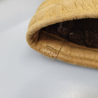 【現状渡し品】【メンズ】 VINTAGE イングランド製 80’S SHEEPSKIN MOUTON JACKET シープスキン マウンテン ジャケット アウター 146-261003-yn-06-izu サイズ：40 カラー：キャメル系 万代Net店