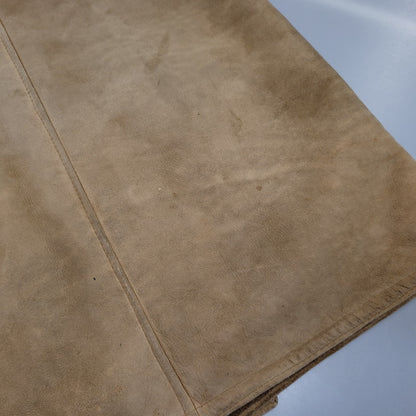 【現状渡し品】【メンズ】 VINTAGE イングランド製 80’S SHEEPSKIN MOUTON JACKET シープスキン マウンテン ジャケット アウター 146-261003-yn-06-izu サイズ：40 カラー：キャメル系 万代Net店