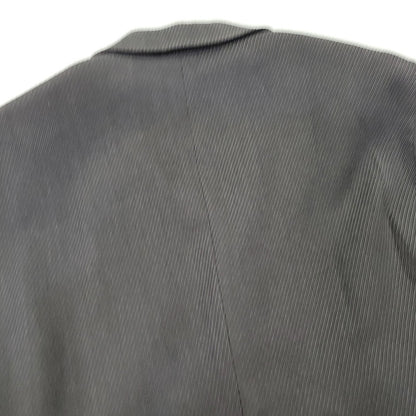 【中古品】【メンズ】 EMPORIO ARMANI エンポリオ・アルマーニ 20052 イタリア製 STRIPE SINGLE SUIT ストライプ シングル スーツ 141-261017-kh-10-izu サイズ：48 カラー：ブラック 万代Net店