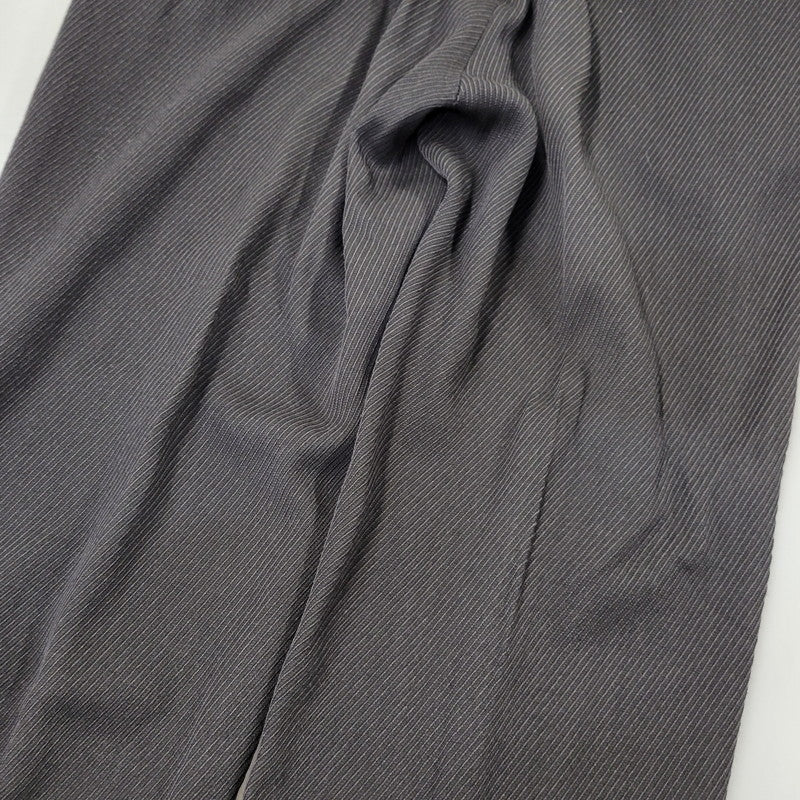 【中古品】【メンズ】 EMPORIO ARMANI エンポリオ・アルマーニ 20052 イタリア製 STRIPE SINGLE SUIT ストライプ シングル スーツ 141-261017-kh-10-izu サイズ：48 カラー：ブラック 万代Net店