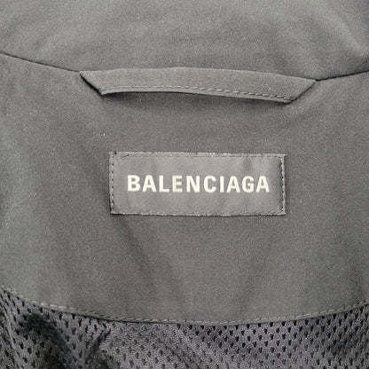 【中古品】【メンズ】 BALENCIAGA バレンシアガ 831361 LARGE TRACKSUIT JACKET ラージ トラックスーツ ジャケットトップス 141-261007-sm-15-izu サイズ：44 カラー：ブラック 万代Net店