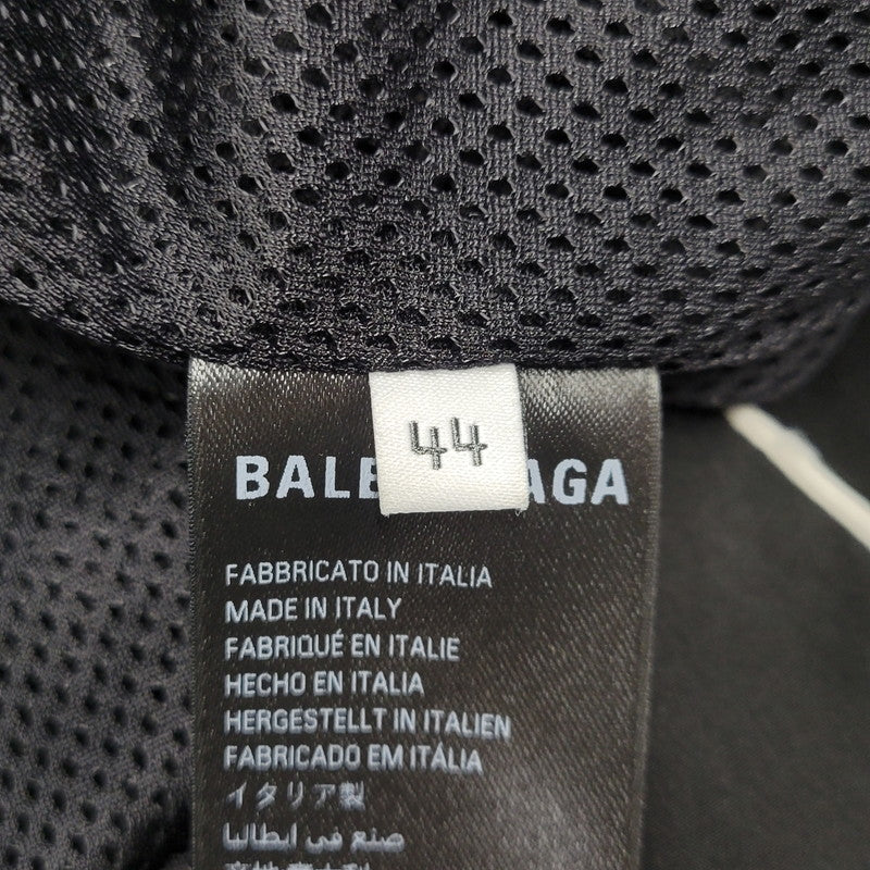 【中古品】【メンズ】 BALENCIAGA バレンシアガ 831361 LARGE TRACKSUIT JACKET ラージ トラックスーツ ジャケットトップス 141-261007-sm-15-izu サイズ：44 カラー：ブラック 万代Net店