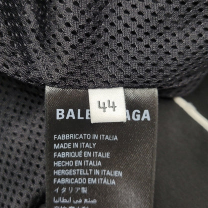 【中古品】【メンズ】 BALENCIAGA バレンシアガ 831361 LARGE TRACKSUIT JACKET ラージ トラックスーツ ジャケットトップス 141-261007-sm-15-izu サイズ：44 カラー：ブラック 万代Net店