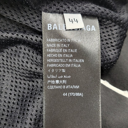 【中古品】【メンズ】 BALENCIAGA バレンシアガ 831361 LARGE TRACKSUIT JACKET ラージ トラックスーツ ジャケットトップス 141-261007-sm-15-izu サイズ：44 カラー：ブラック 万代Net店