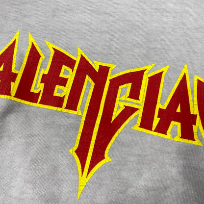 【中古品】【メンズ】 BALENCIAGA バレンシアガ 698089 22SS METAL DOUBLE SLEEVE TEE メタル ダブル スリーブ Tシャツ 長袖 トップス 141-261027-yn-04-izu サイズ：L カラー：グレー×ホワイト 万代Net店