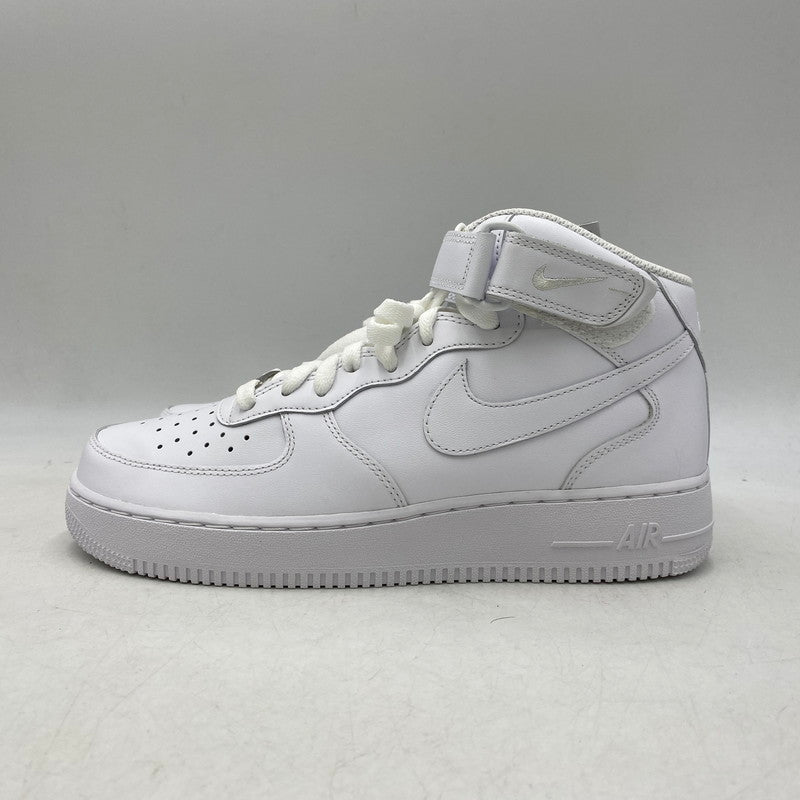 【中古美品】【メンズ】 NIKE ナイキ CW2289-111 AIR FORCE 1 MID '07 "WHITE" スニーカー 靴 160-261002-sm-07-izu サイズ：27.5ｃｍ カラー：WHITE 万代Net店